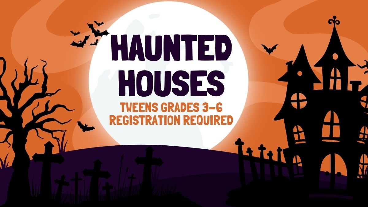 Haunted Houses Craft Flier